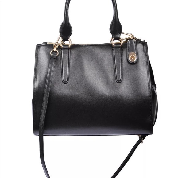 Authentic COACH 33545 Black crossbody carryall - Picture 2 of 3